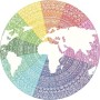 Puzzle Cerc Mandala, 500 Piese Ravensburger - 1
